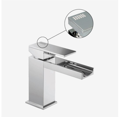 Смеситель на раковину with cascade spout Fima F3611C